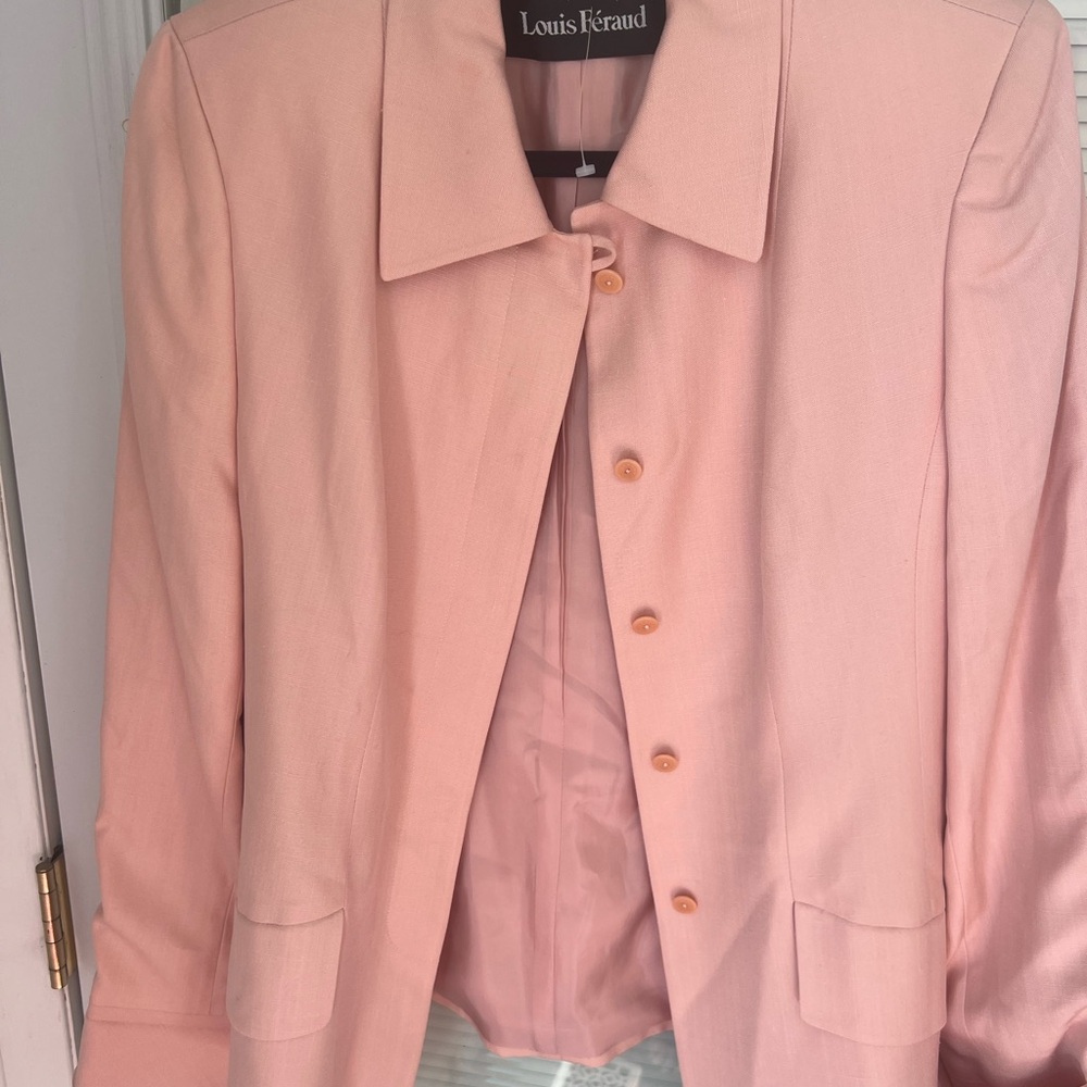 Louis Feraud Blush Pink Blazer